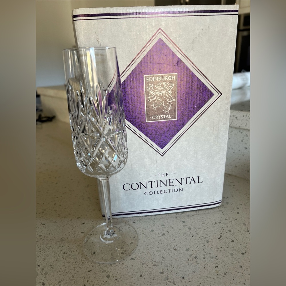 Edinburgh, Crystal, champagne, flute, Berkeley